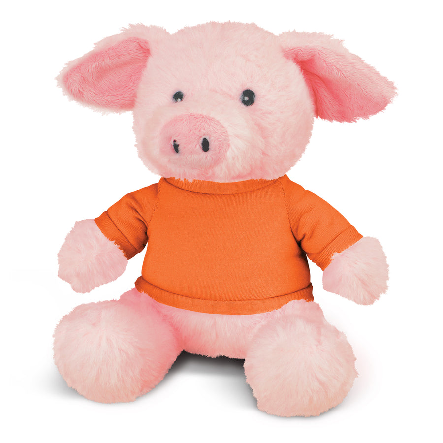 Meadow Pig Plush Toy (Orange)