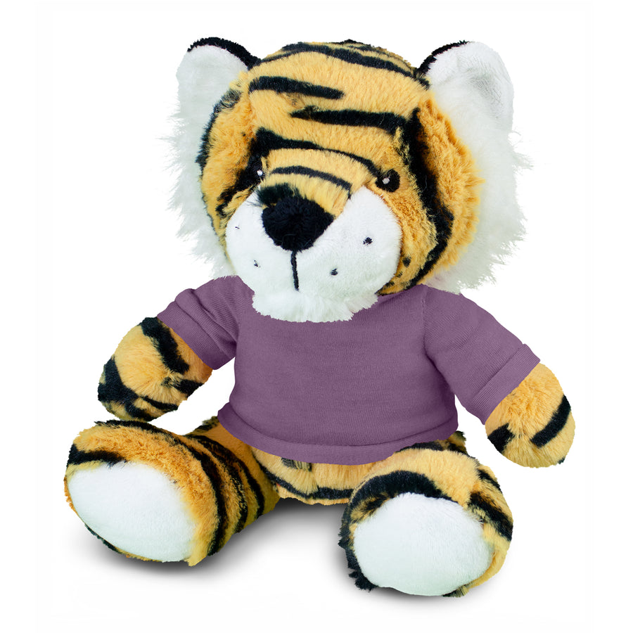 Savanna Tiger Plush Toy (Purple)