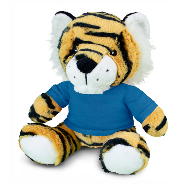 Savanna Tiger Plush Toy (Dark Blue)