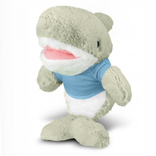 Reef Shark Plush Toy (Light Blue)
