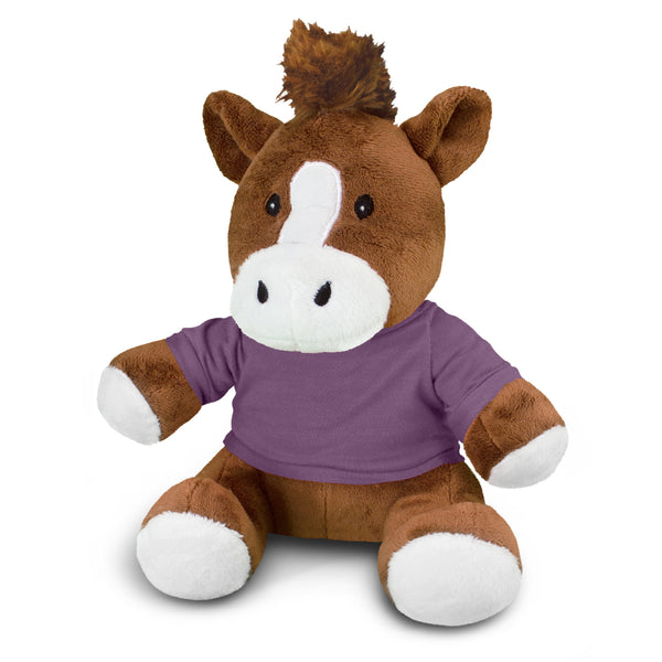Prairie Horse Plush Toy (Purple)