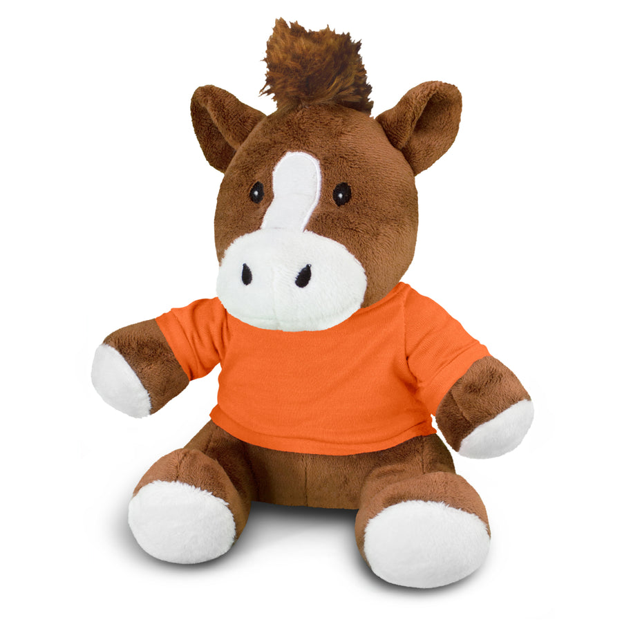 Prairie Horse Plush Toy (Orange)