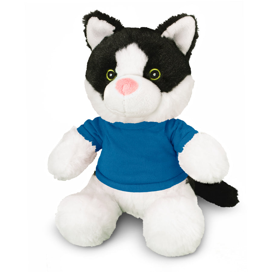 Whisker Cat Plush Toy (Dark Blue)