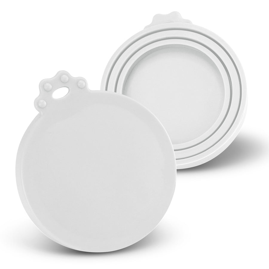 Vault Silicone Reusable Can Lid (White)