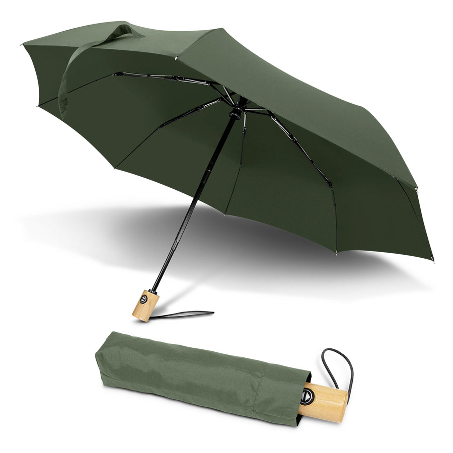 Crest RPET Compact Umbrella (Olive)