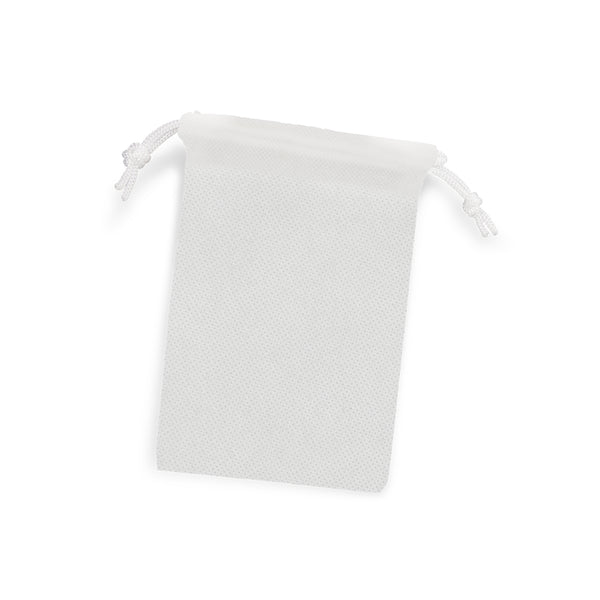 Satchel Drawstring Gift Bag - Small (White)