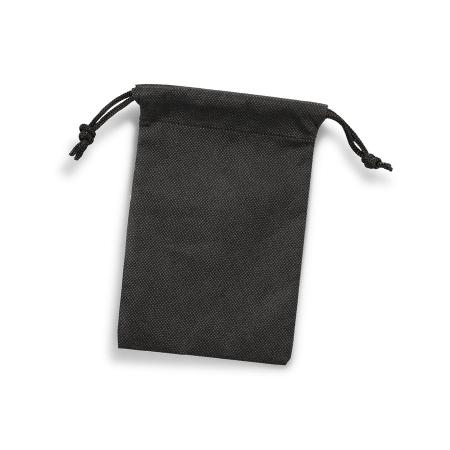 Satchel Drawstring Gift Bag - Small (Black)
