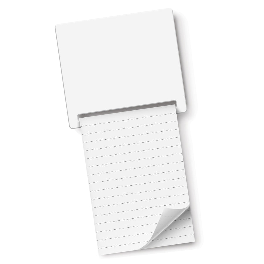 Imprint Magnetic Memo Pad - A7 (White)