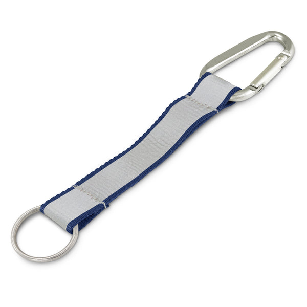 Bright Reflector Key Ring (Navy)