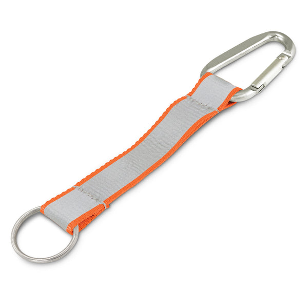 Bright Reflector Key Ring (Orange)