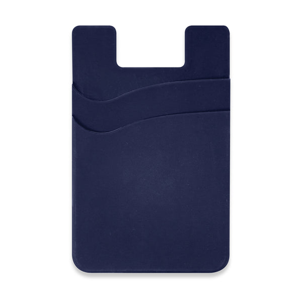 Pixel Dual Silicone Phone Wallet - Full Colour (Navy)