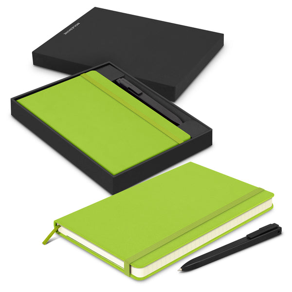 Moleskine Notebook and Pen Gift Set (Light Green)