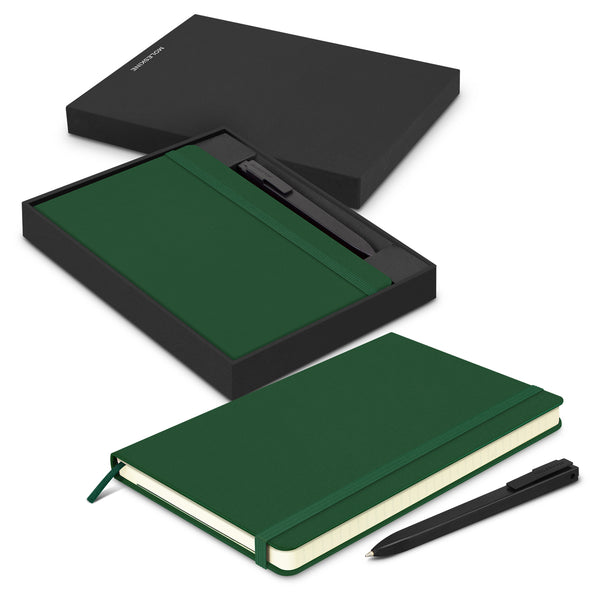Moleskine Notebook and Pen Gift Set (Myrtle Green)