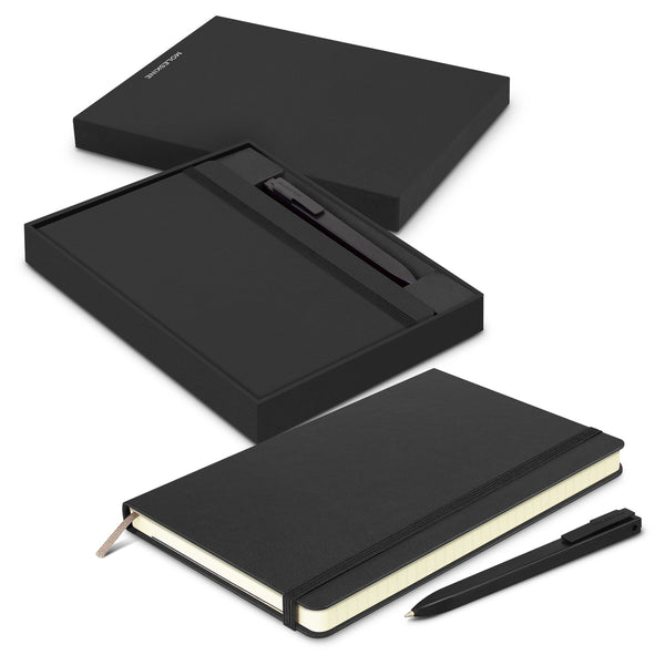 Moleskine Notebook and Pen Gift Set (Black)