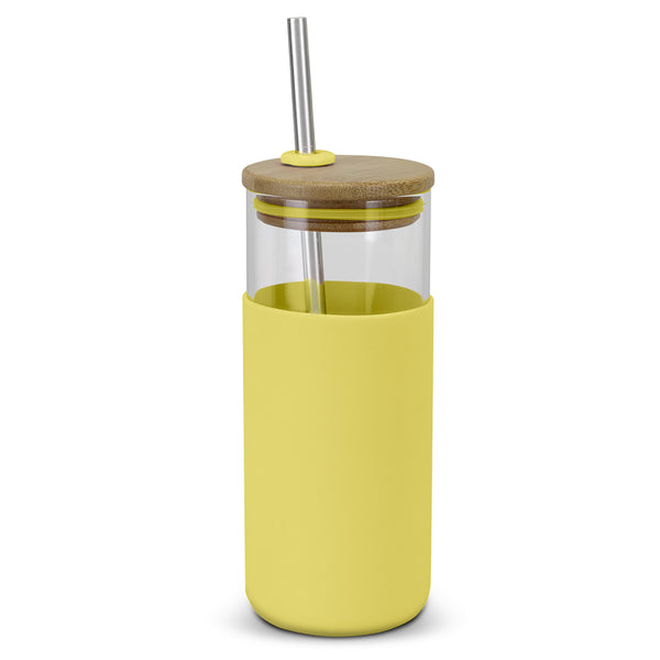 Kauri Glass Tumbler (Yellow)