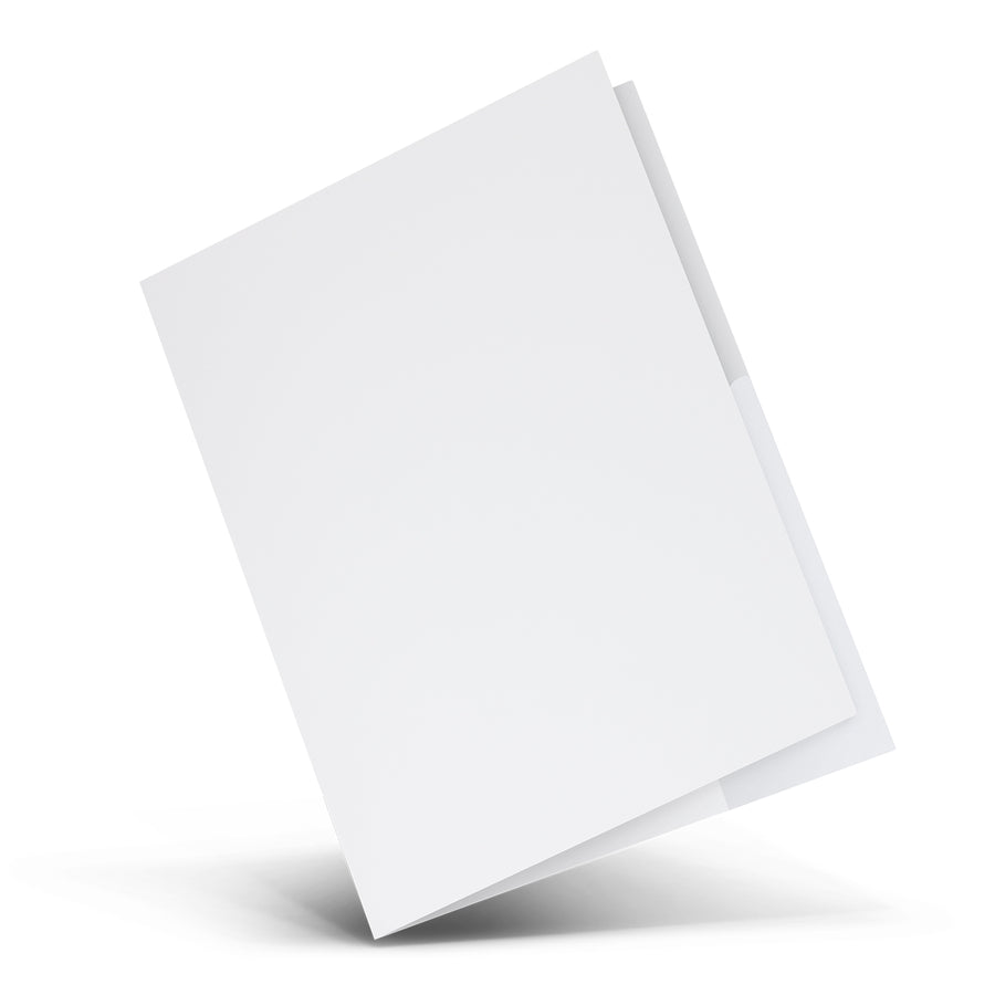 Folio A4 Presentation Folder (White)