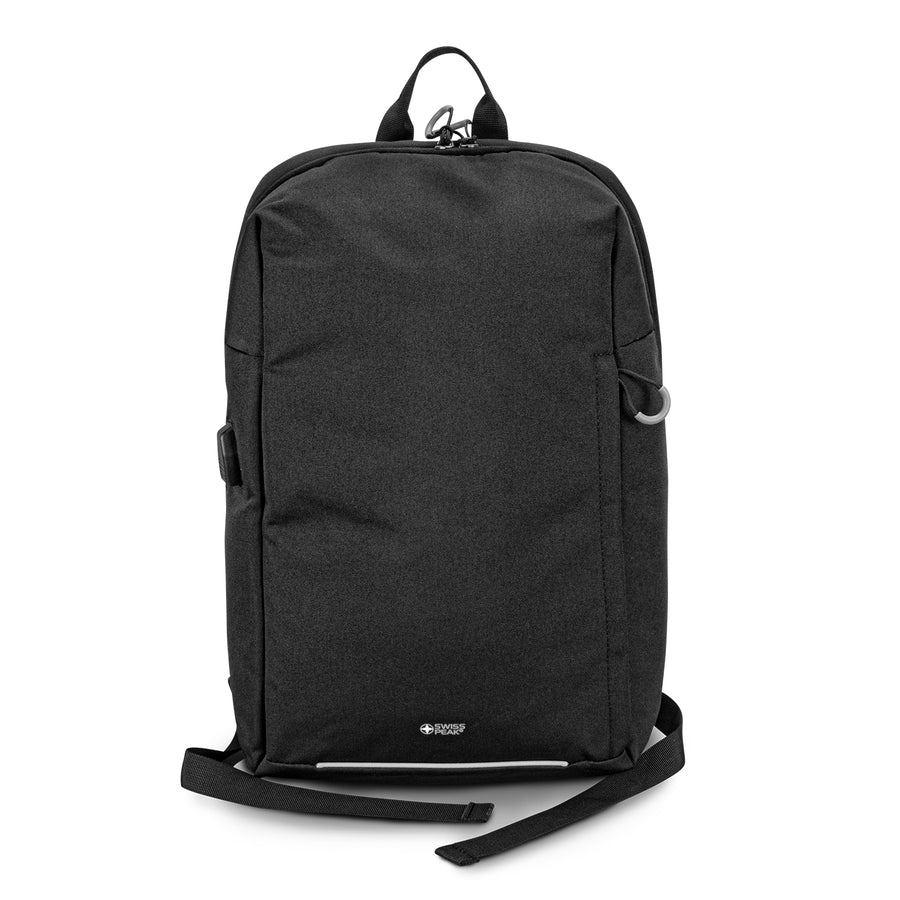 Swiss Peak RFID Backpack (Black)