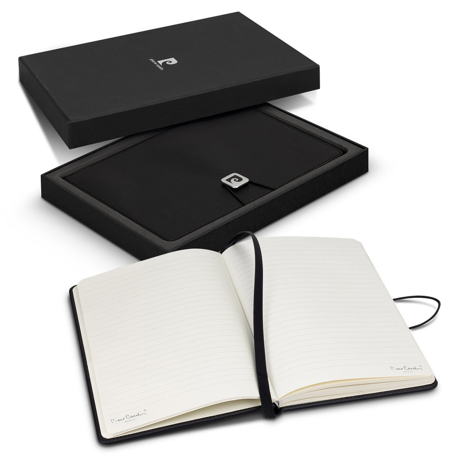 Pierre Cardin Biarritz Notebook Gift Set (Black)