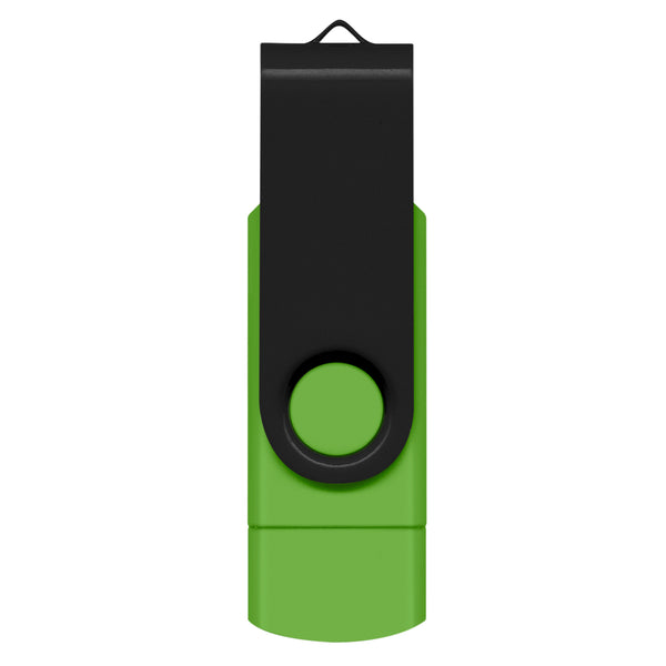 Apex 8GB Dual Flash Drive (Black)