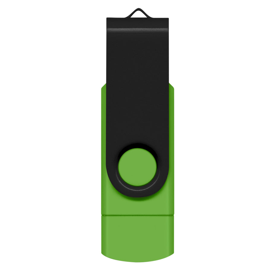 Apex 8GB Dual Flash Drive (Black)