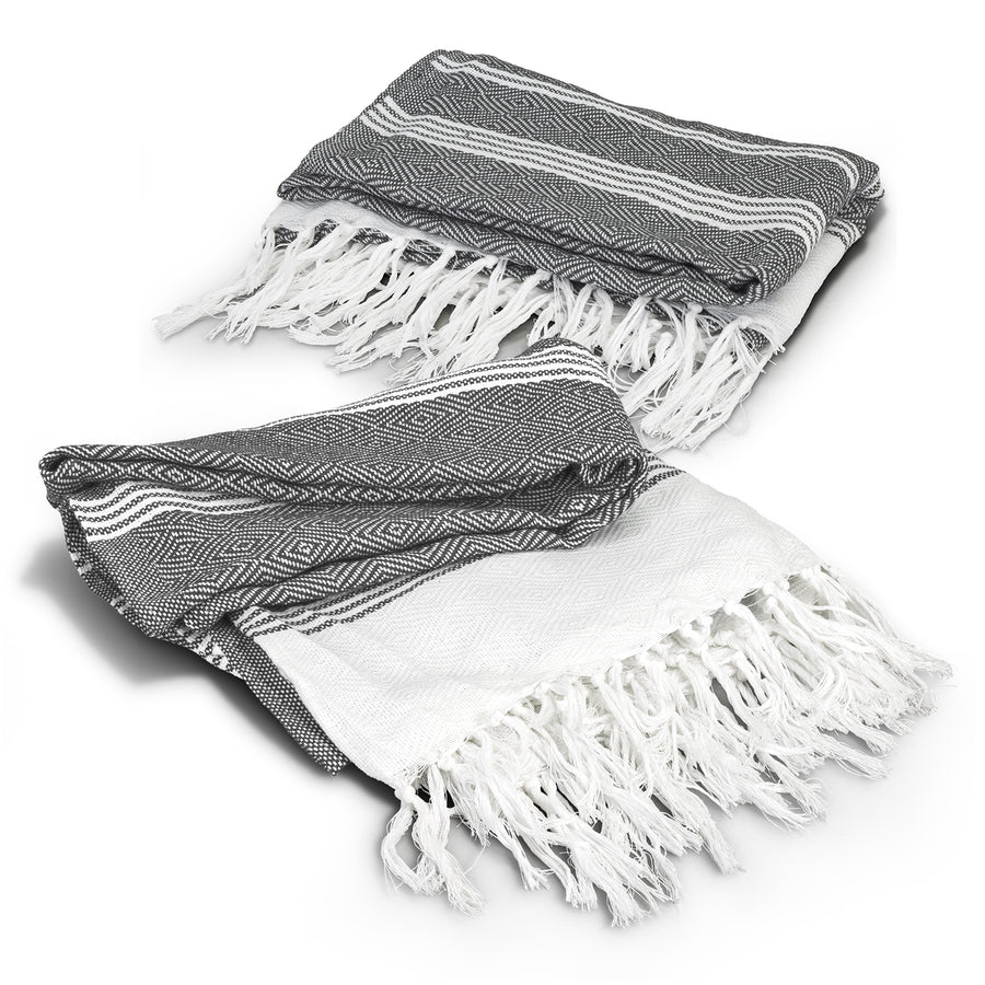 Drift Throw Blanket (Charcoal)