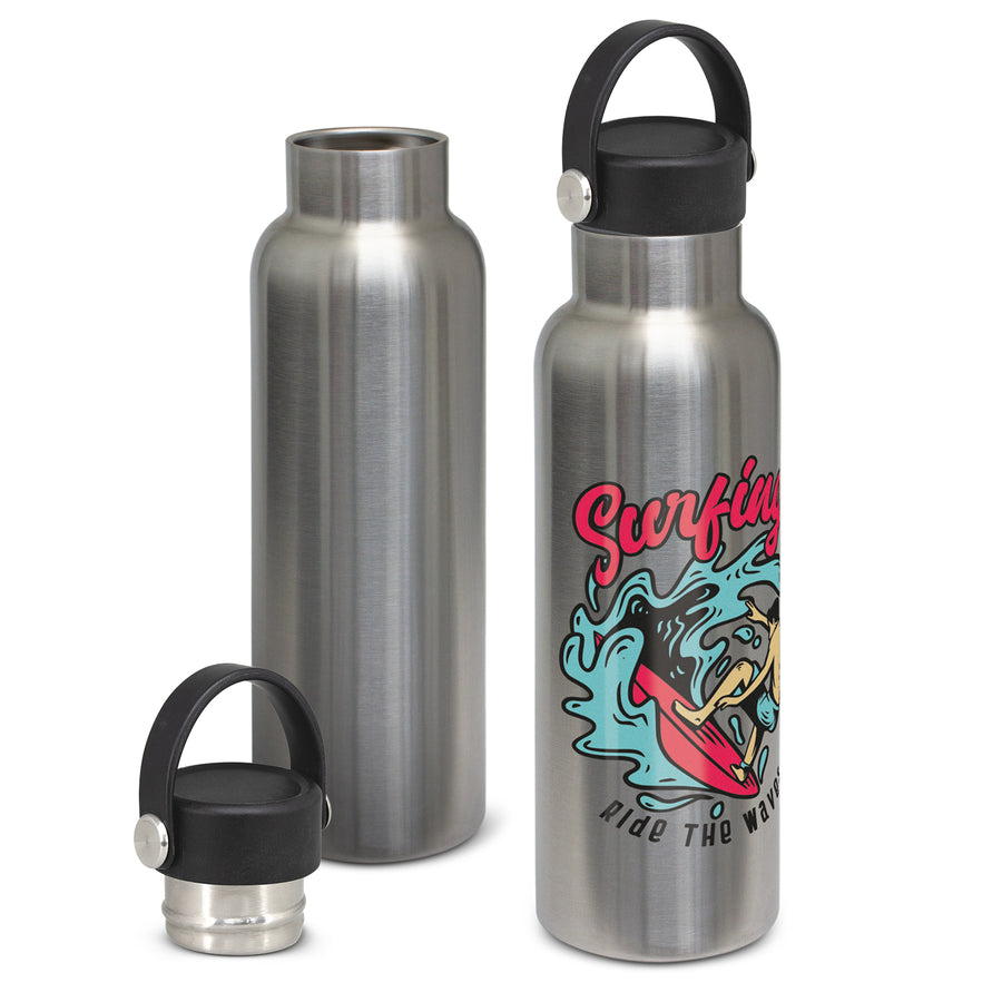 Tasman Vacuum Bottle Stainless - Carry Lid (Black)