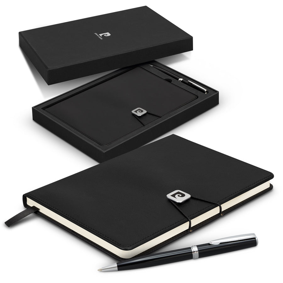 Pierre Cardin Biarritz Notebook and Pen Gift Set (White)