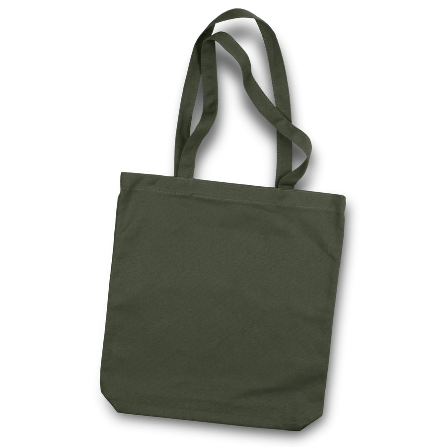 Merino Canvas Tote Bag (Olive)