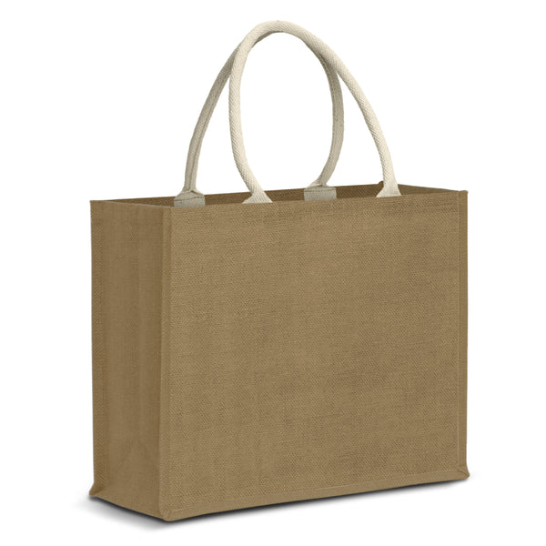 Loom Starch Jute Tote Bag (Natural)