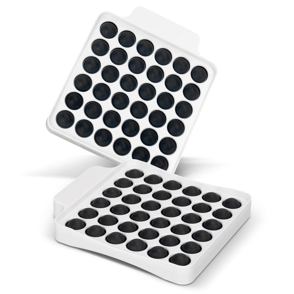 Pulse Fidget Popper Board - Square (White/Black)