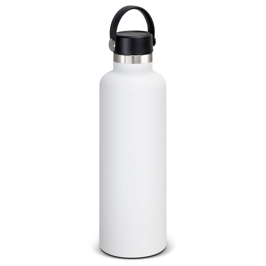 Fjord Vacuum Bottle 1L - Carry Lid (White)