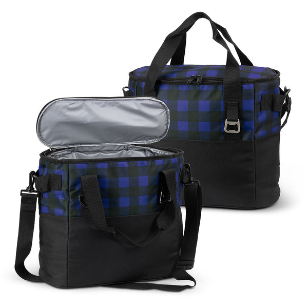 Retreat Cooler Bag (Black/Royal Blue)