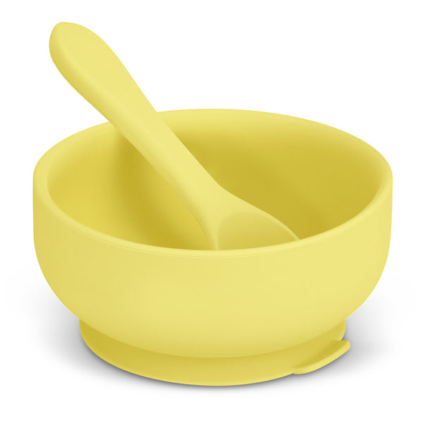 Basin Kids Suction Bowl Set (Yellow)