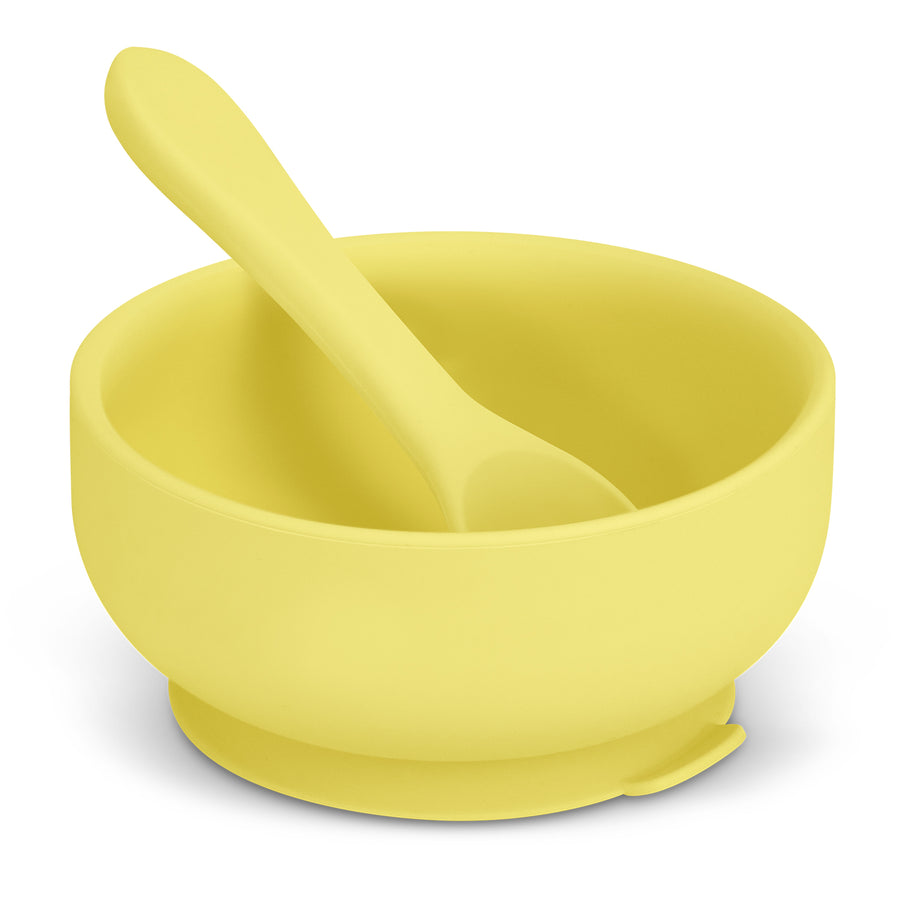 Basin Kids Suction Bowl Set (Yellow)