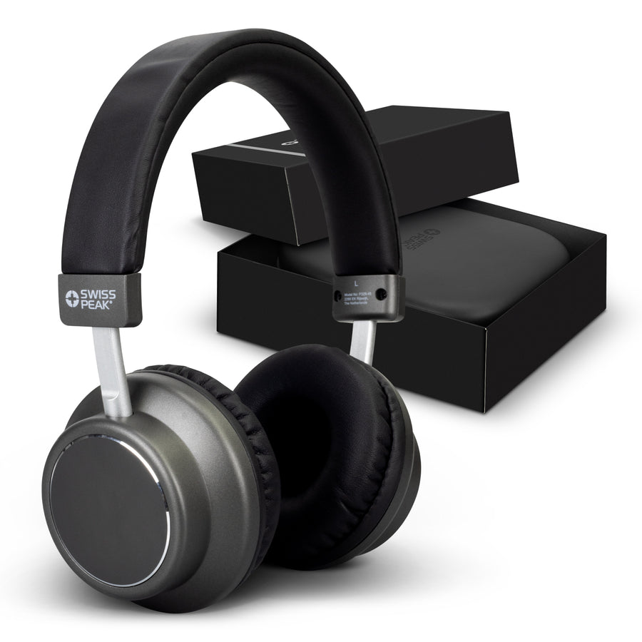 Swiss Peak Wireless Headphone V3 (Gunmetal/Black)