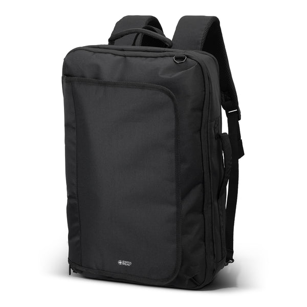Swiss Peak Convertible Travel Backpack (Black)