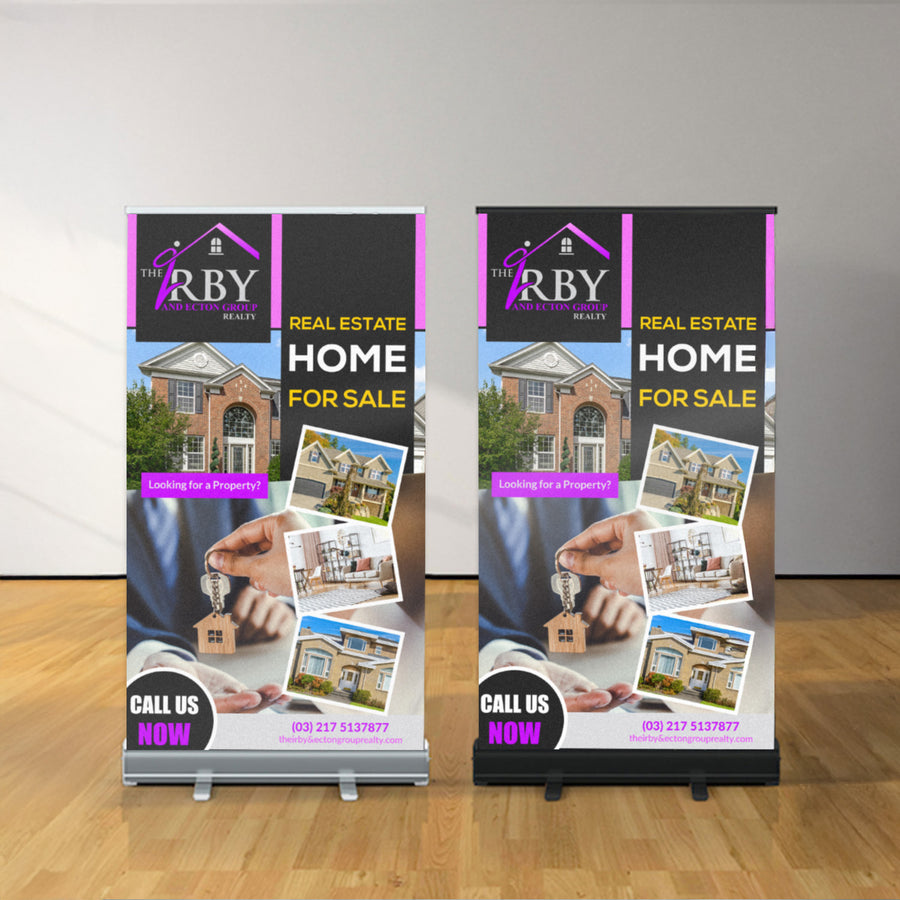 Pinnacle Premium Pull Up Banner (SC Approved) (White)