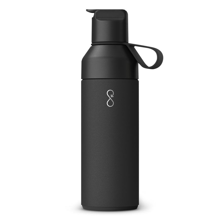 Ocean Bottle GO Vacuum Bottle (Obsidian Black)