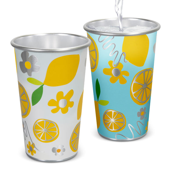 Prism Colour Changing Cup (Silver)