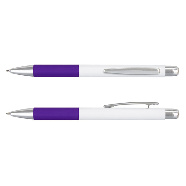 Bravo Pen (White/Purple)