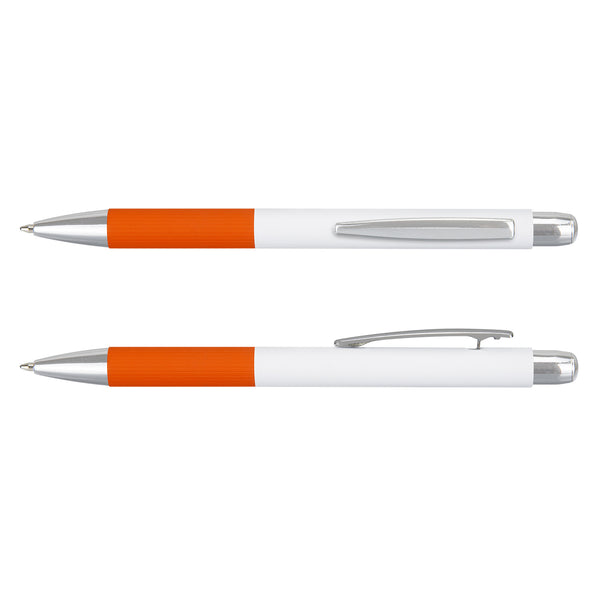 Bravo Pen (White/Orange)