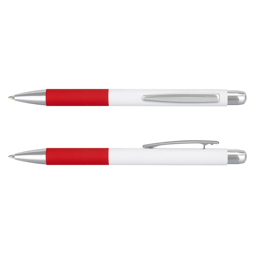 Bravo Pen (White/Red)