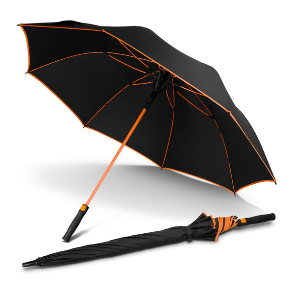 Monsoon Umbrella (Black/Orange)