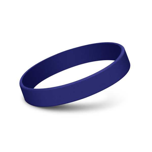 Strike Silicone Wrist Band (Dark Blue)