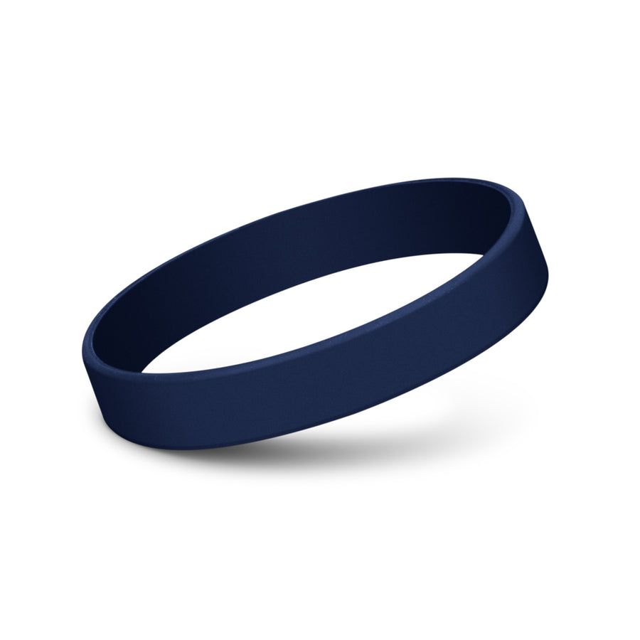 Strike Silicone Wrist Band (Navy)
