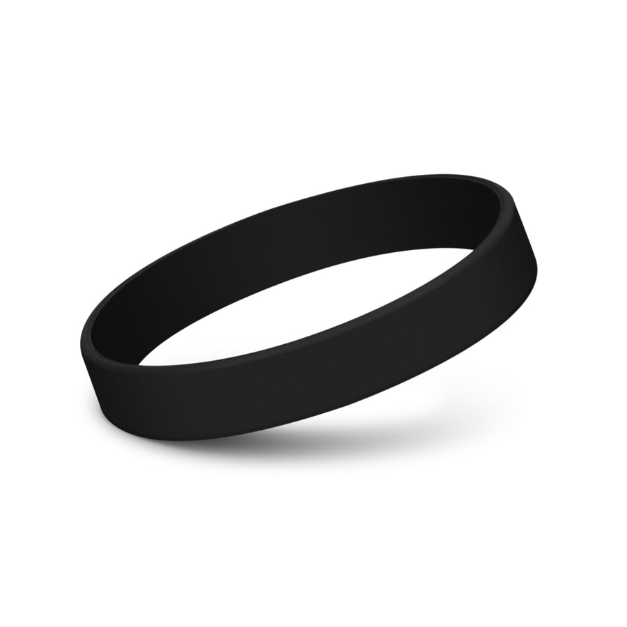 Strike Silicone Wrist Band (Black)