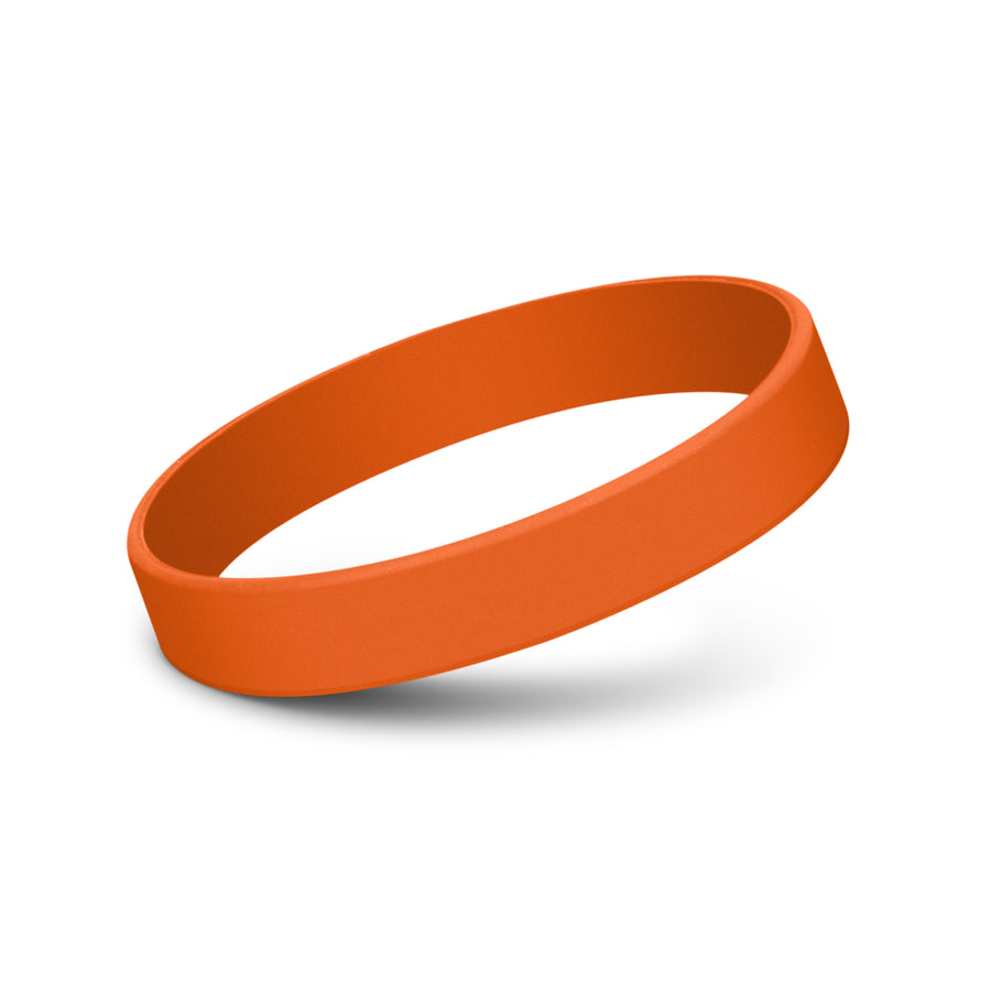 Strike Silicone Wrist Band (Orange)