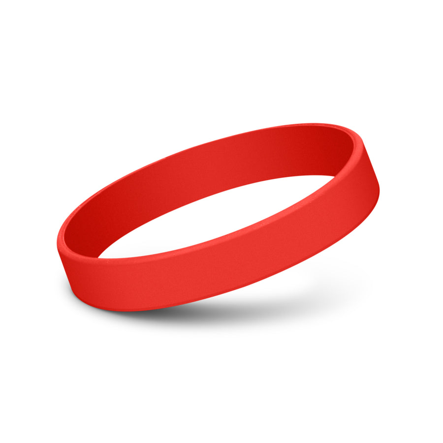Strike Silicone Wrist Band (Red)
