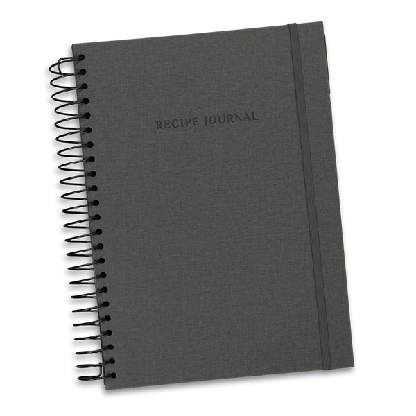 Keepsake Recipe Journal (Charcoal)