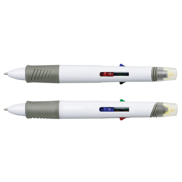 Prism Highlighter Pen (White/Grey)